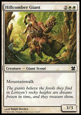 Hillcomber Giant (Modern Masters) Trading Card