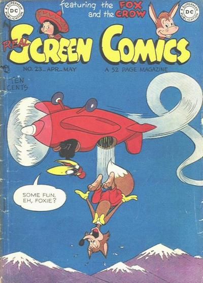Real Screen Comics #23 Comic