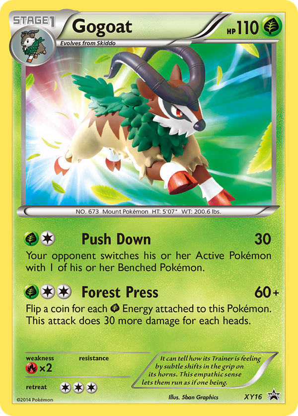 Gogoat (XY16) - XY Black Star Promos