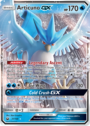 Articuno GX (31/168) - Celestial Storm