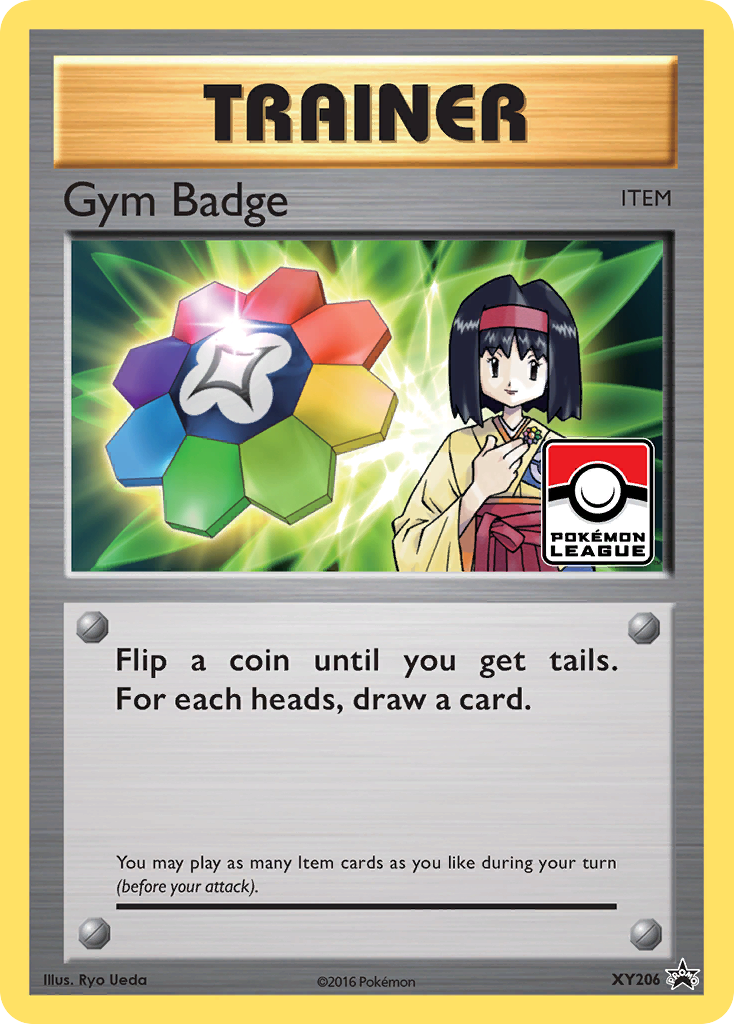 Gym Badge (XY206) - XY Black Star Promos Pokémon Card