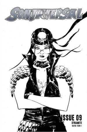 Sonjaversal #9 (Cover G 15 Copy Cover Lee B&w)
