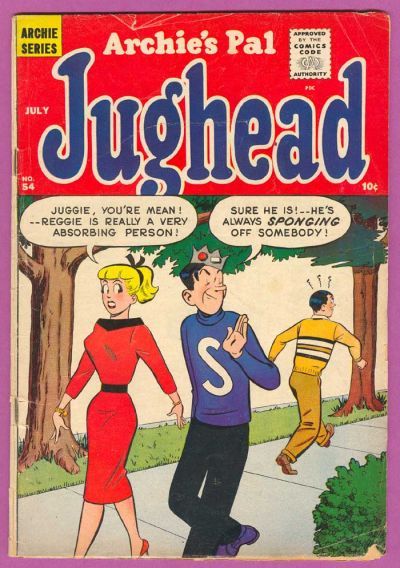 Archie's Pal Jughead #54 Comic
