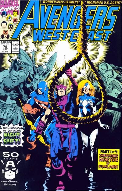 Avengers West Coast #76 Comic