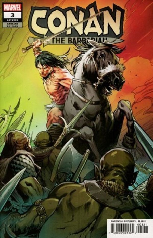 Conan The Barbarian #3 (Land Variant)