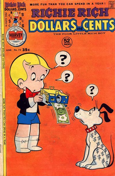 Richie Rich Dollars and Cents #73 Comic