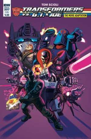 Tranformers Vs G.I. Joe Movie Adaptation #1 (Subscription Variant)