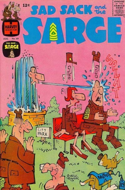 Sad Sack And The Sarge #69 Comic