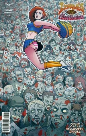 Zombies vs Cheerleaders: Halloween Special #1 (D Cover Hebb)