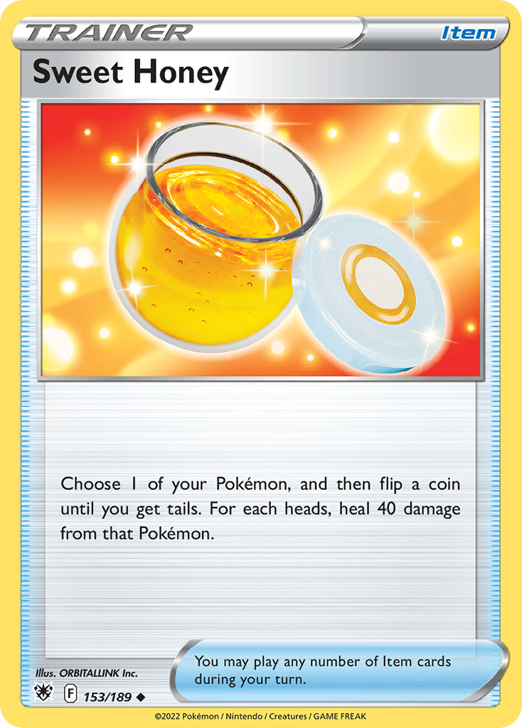 Sweet Honey (Trainer: Item) (153/189) - Astral Radiance Pokémon Card