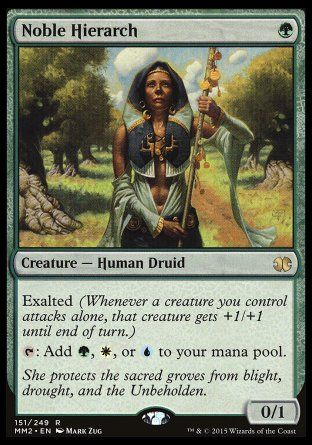 Noble Hierarch (Modern Masters 2015) Trading Card