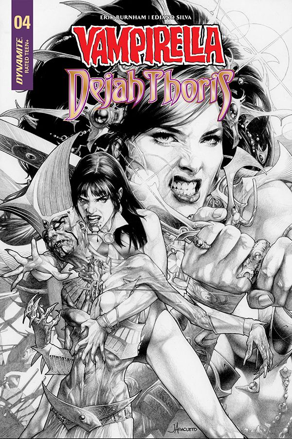 Vampirella Dejah Thoris #5 (20 Copy Anacleto B&w Cover)