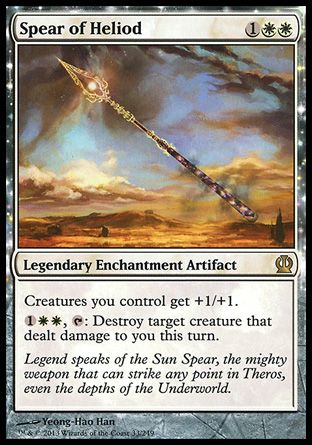 Spear of Heliod (Theros) Trading Card