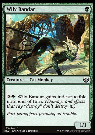 Wily Bandar (Kaladesh) Trading Card