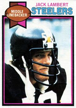 Jack Lambert 1979 Topps #475 Sports Card