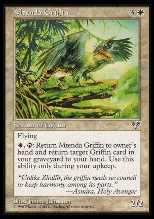 Mtenda Griffin (Mirage) Trading Card