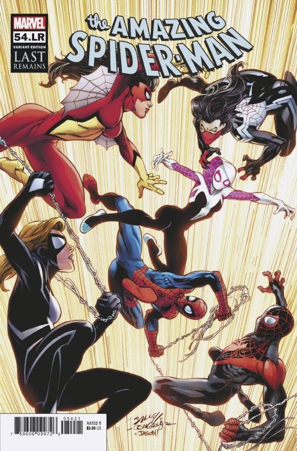 Amazing Spider-man #54.LR (Bagley Variant Cover)