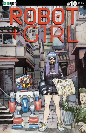 Robot + Girl #10 (Cvr C Joe Williamson Variant)