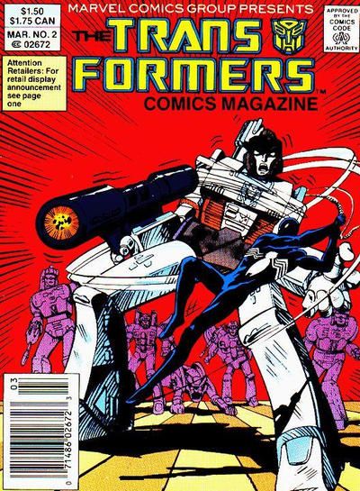 Transformers Comics Magazine, The #2 Comic