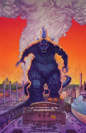 Godzilla Vs. America: Kansas City #nn (Variant RI 1:25 Williams II & Moody Full Art)