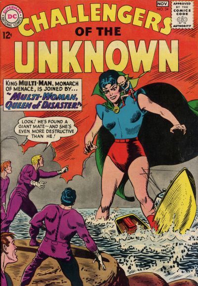Challengers of the Unknown #34 Comic