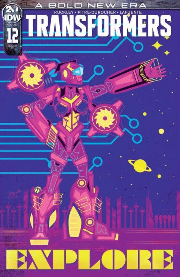 Transformers #12 (10 Copy Cover Veregge)