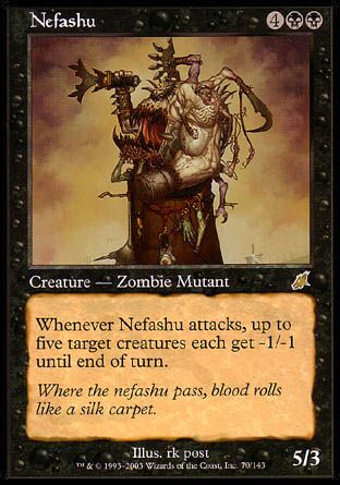 Nefashu (Scourge) Trading Card