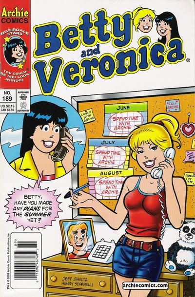 Betty and Veronica #189 Comic