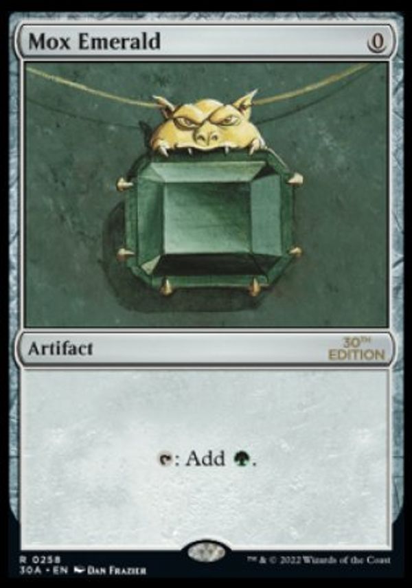 Mox Emerald (Magic 30th Anniversary Edition)