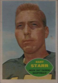 Bart Starr 1960 Topps #51 Sports Card