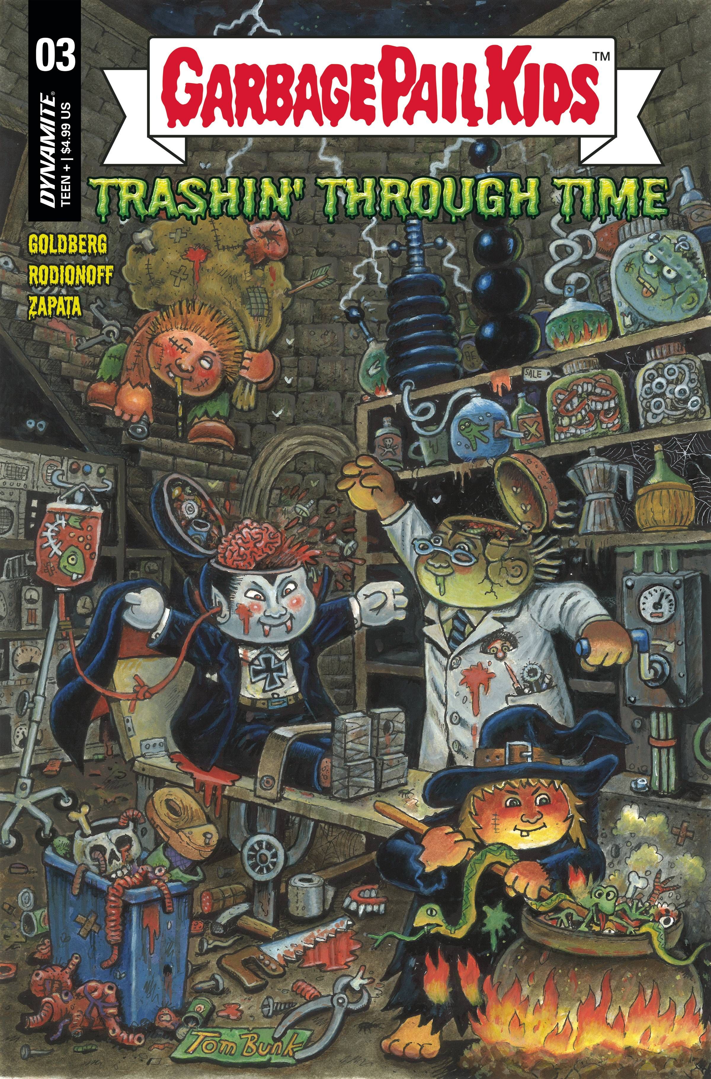 Garbage Pail Kids: Trashin' Through Time #3 Comic