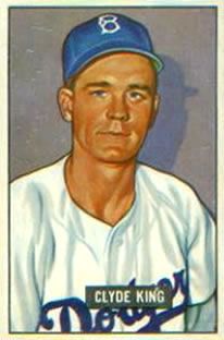 Clyde King 1951 Bowman #299 Sports Card