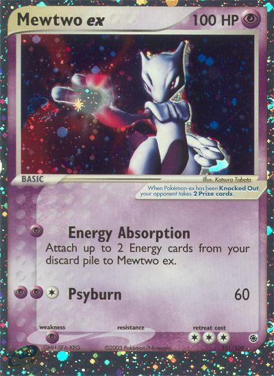 Mewtwo ex (101/109) - Ruby & Sapphire Pokémon Card