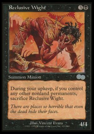 Reclusive Wight (Urza's Saga)