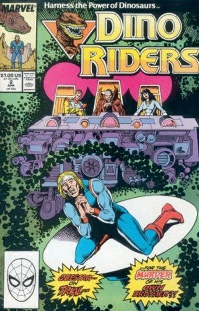 Dino Riders #2 Comic