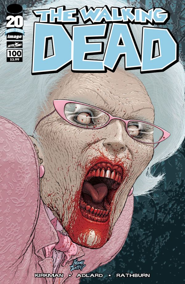 The Walking Dead #100 (Quitely Cover)