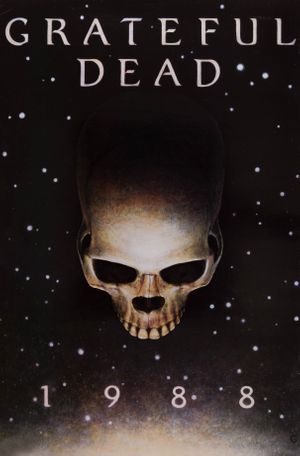 Grateful Dead Original Promotional Poster 1988