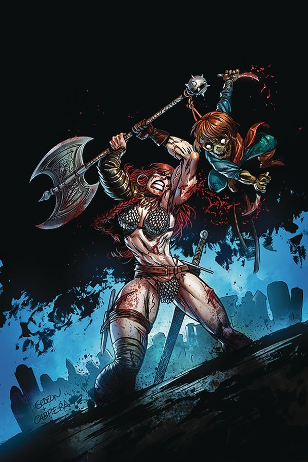 Killing Red Sonja #1 (Gideon Ltd Virgin Gedeon Zombie)
