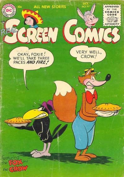Real Screen Comics #91 Comic
