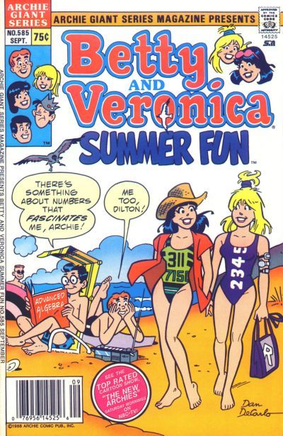 Archie Giant Series Magazine #585 Comic