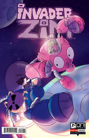 Invader Zim #12 (Variant Doucet)