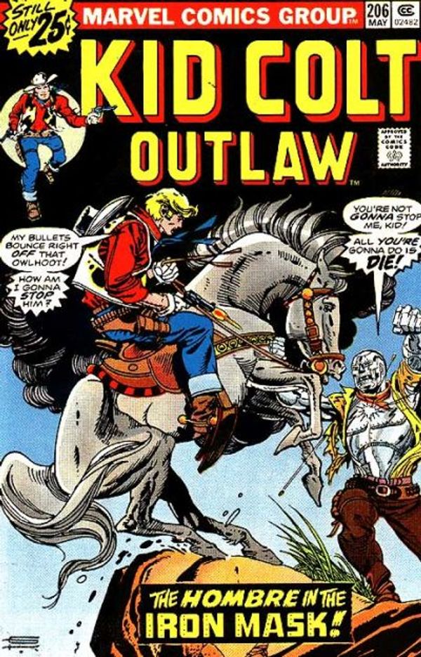 Kid Colt Outlaw #206
