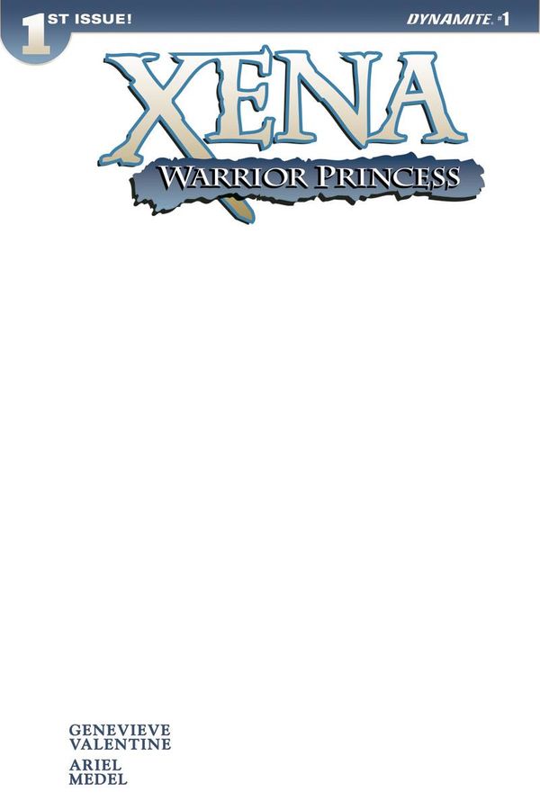 Xena: Warrior Princess  #1 (Blank Authentix)