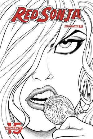 Red Sonja #7 (20 Copy Conner B&w Cover)