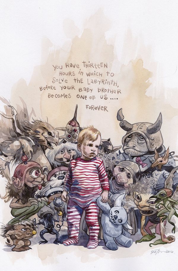 Jim Henson Labyrinth #1 (25 Copy Thompson Cover)