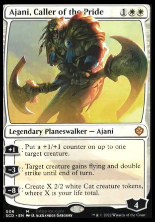 Ajani, Caller of the Pride (Starter Commander Decks) Trading Card