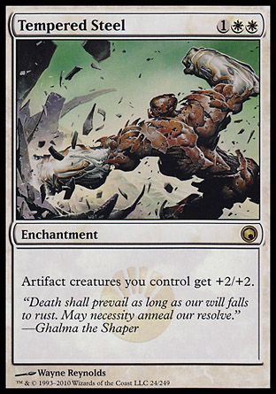 Tempered Steel (Scars of Mirrodin) Trading Card