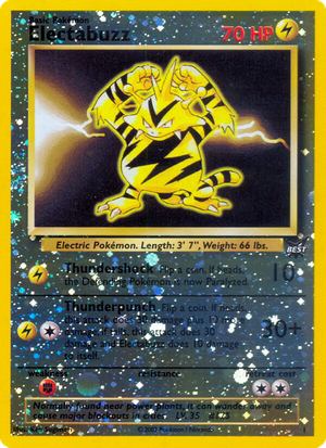 Electabuzz (1/9) - Best of Game