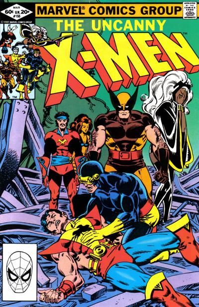 Uncanny X-Men #155 Comic