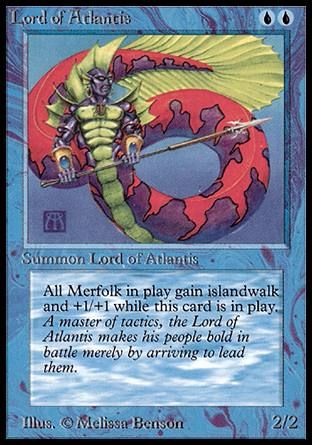 Lord of Atlantis (Alpha) Trading Card
